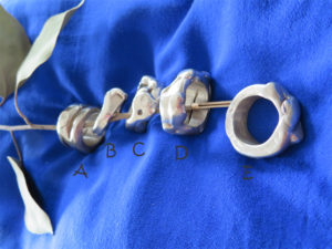 silver lost wax cast rings