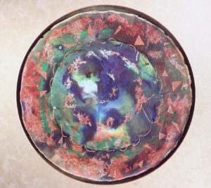 poured painting